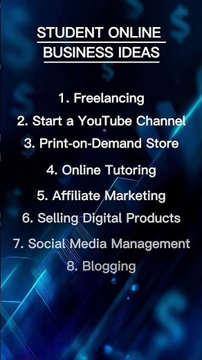 Best Online Business Ideas for Students to Start in 2025