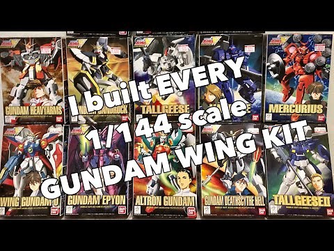 EVERY 1/44 Gundam Wing kit