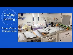 Paper Cutter Comparison | Paper Trimmers - Fiskars, Cricut, Tim Holtz Tonic, Stampin Up