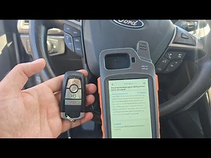 Ford fusion 2015-2018 all keys lost program smart key with the key tool Max Pro