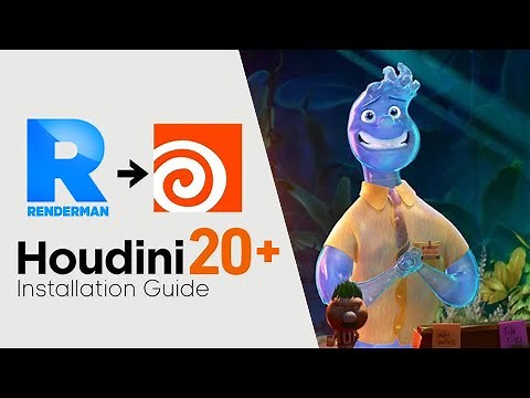 How To Install RENDERMAN in HOUDINI | Learn Houdini with Fxguru