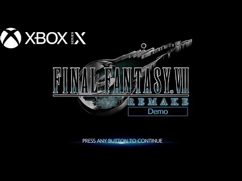 Final Fantasy 7 Remake (DEMO) Xbox Series X Gameplay – Full Playthrough