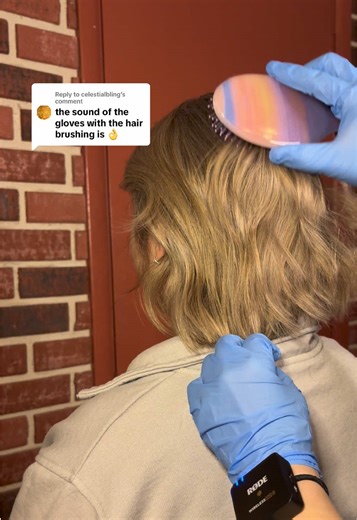 Replying to @celestialbling I’m so glad you enjoy 🫶 | Brushing your hair | ASMR Roleplay for deep relaxation | Personal attention to pamper you | Hair play 🫠💤💙 #asmr #asmrforsleep #asmrvideo #asmrhairplay #fyp