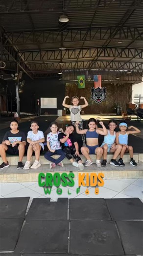 Mini feras em ação! 🐺💪 CrossKids toda terça e quinta, às 15h, na Wolf 68! Diversão, movimento e disciplina desde cedo. | Box Wolf 68 - Cross Training