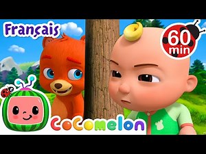 Cache-cache | Chansons pour Bébés | CoComelon Le coin des Animaux de JJ - Comptines