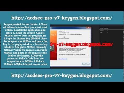 ACDSee Pro v7 keygen