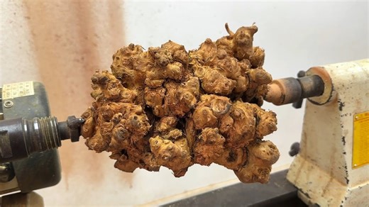 Stay till the end Creative With Discarded Log And Epoxy Into Uniques Decoration | Wood Craft