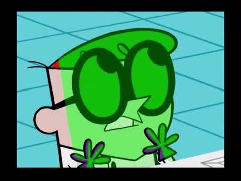 Dexter’s Laboratory in Dos Bot Title Card