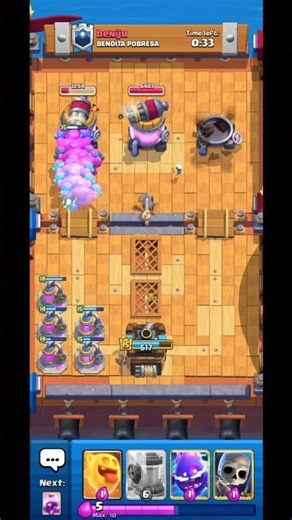 Boat Attack Part 2 #clashroyle #ytshorts #gaming