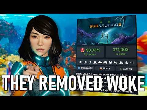 Subnautica 2 removed woke, players love it