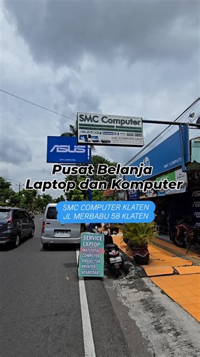 SMC Computer Klaten - Pusat Belanja Laptop & Komputer on Instagram: "SMC COMPUTER KLATEN Menyediakan : 💻Notebook New Garansi Resmi 💻Notebook second 🖥️Perakitan PC all part new Ready stock 🖨️Printer Canon, Epson, HP 📽️LCD Projector 🖱️All assesoris komputer dan notebook ⚙️All sparepart komputer dan notebook Melayani jasa service : 🧰 Notebook 🧰 Komputer 🧰 Printer 🧰 LCD Projector ---------------------------------- SMC COMPUTER KLATEN 🕹️Jl Merbabu No.58 Klaten Depan SMKN3 Klaten 📱0853 301