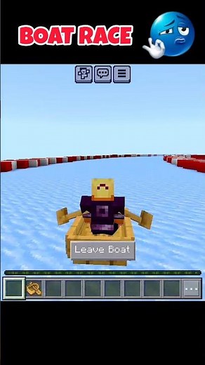 Minecraft Boat Race 🚤🔥