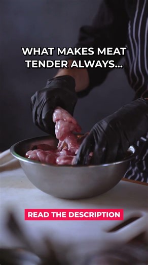 Science Behind Meat Tenderization #Shorts