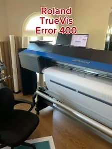 Roland TrueVis VG-540 error 400 | Service CMYK