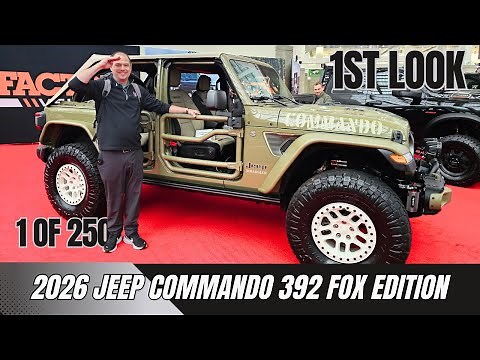 The Ultimate Off-Roader? | 2026 Jeep Wrangler Commando 392 | Overview | Fox Factory |