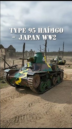Type 95 Ha‑Go 37 mm Gun, Riveted Armor, Early‑War Workhorse