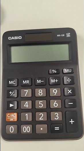 CASIO MX-12B CALCULATOR