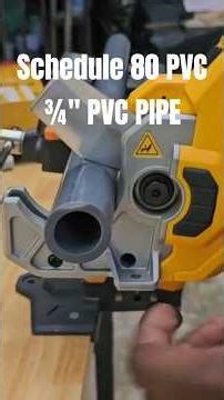 DEWALT® 20V MAX* plastic tubing cutter #plumbing #pipecuttingmachine #shorts #viral