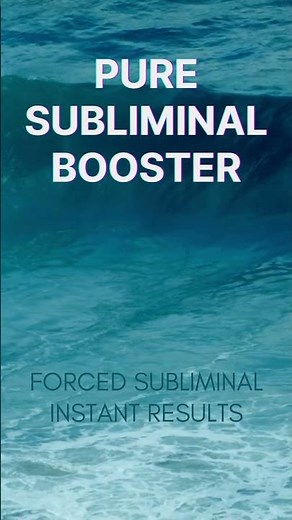 🚀 Experience the Power of Pure Subliminal Booster for Instant Results! #subliminalbooster