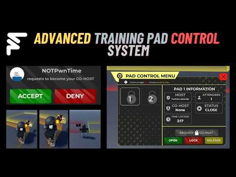 Advanced Training Pad Control System - Roblox