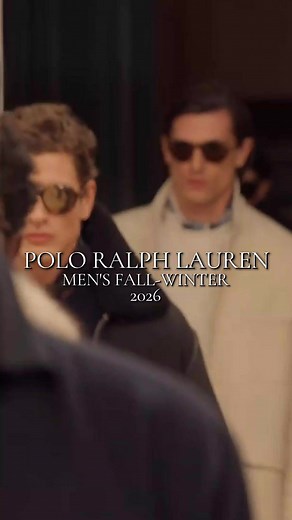 Polo Ralph Lauren Men's Fall-Winter 2026 Showcase