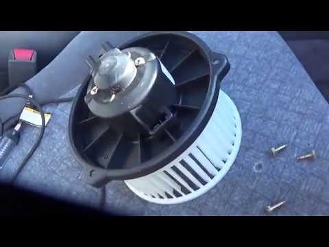 Replacing blower motor on 1996 to 2000 Honda Civic