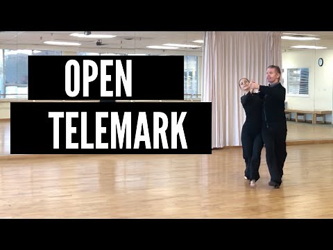 How to dance Open Telemark in the Waltz