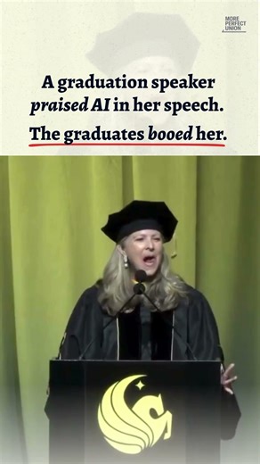 Grad Speaker Booed for Mentioning AI