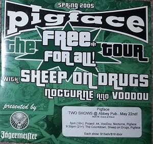 Pigface, Various - The Free For All! Tour