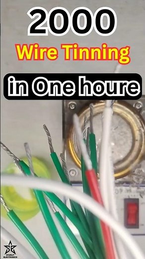 Fast Wire Tinning Method 🔥