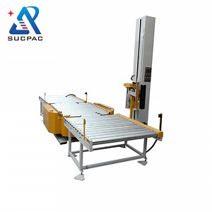 [Hot Item] Fully Automatic Conveyor Stretch Film Wrapper Orbital Stretch Wrap Machine