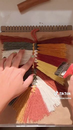 Como Fazer Painel de Folhas de Macramê - Tutorial Completo