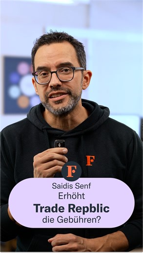 Finanztip on Instagram: "Erhöht Trade Republic zum 1. Juli wirklich die Gebühren? 😧 📣 In der Community kursieren gerade viele Gerüchte zu steigenden Kosten bei Neo-Brokern wie Trade Republic und Scalable Capital. Der Grund dafür ist ein EU-Verbot. ⚖️ Ab Ende Juni wird „Payment for Order Flow“ verboten. Dabei haben Broker Rückvergütungen von Handelsplätzen erhalten. Die EU sieht hier mögliche Interessenskonflikte und will fairere Kurse für Dich. 🔄 Trade Republic reagiert darauf, indem sie selb