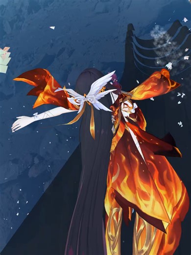 path from moon #mmd #genshin #physics