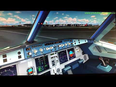 How to: Fly Airbus Extended A320 With Autopilot Tutorial [P3D] [FSX] [4K]