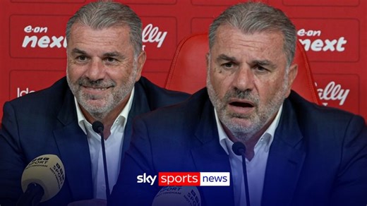 Ange Postecoglou's first press conference as Nottingham Forest head coach