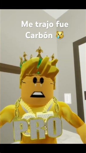 Me trajo fue carbón 😿 #roblox #feliznavidad #gerlo