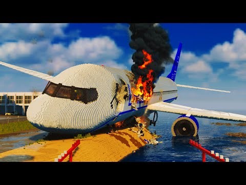 Realistic Airplane Crashes and Shootdowns | Teardown