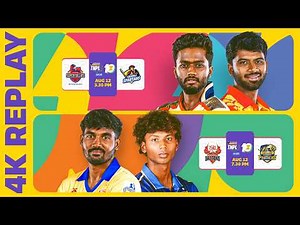 Watch Full Replay In 4K | Shriram Capital TNPL 2026 | Match 14 | CSG vs SKM SS | Match 15 | DD vs MP