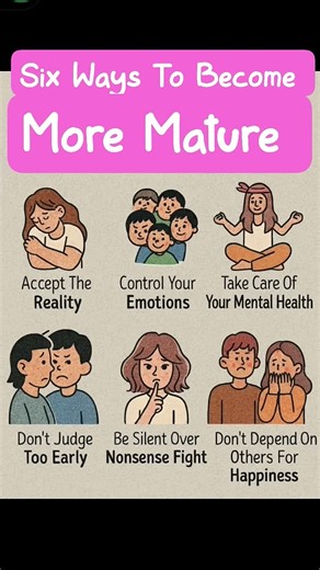 G.k//Six Ways To Become More Mature#knowledge