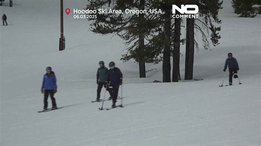 Ukrainian veterans train in adaptive skiing to help fellow amputees