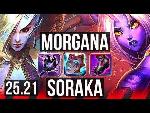 MORGANA vs SORAKA (TOP) | 5/2/8 | EUW Master | 25.21
