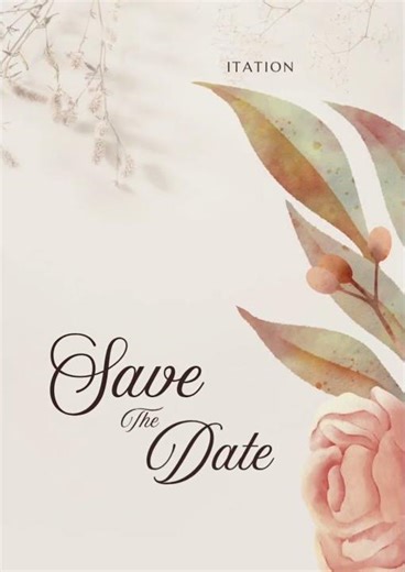 Elegant Wedding Invitation Card Design 💌 | Minimal & Luxury Invite Idea