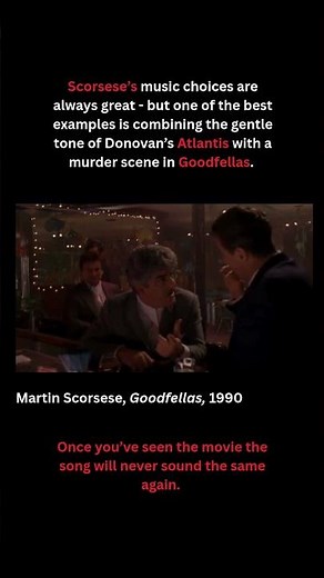Atlantis by Donovan in Goodfellas #films #viral #donovan