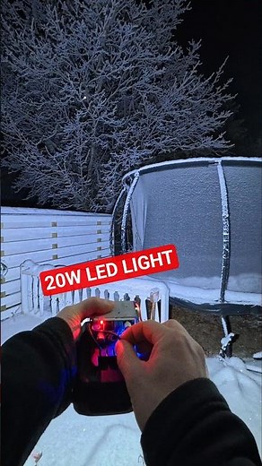 I turned a tool battery into an insane flashlight #diy