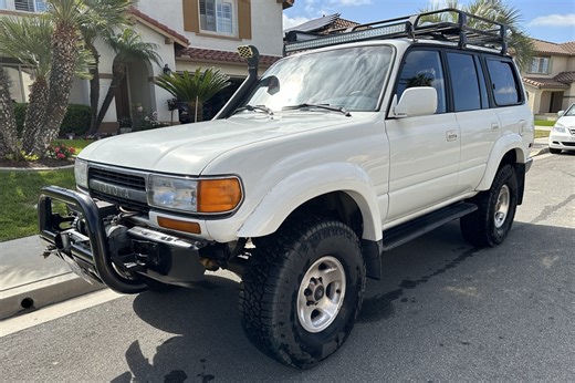 No Reserve: 1993 Toyota Land Cruiser FZJ80