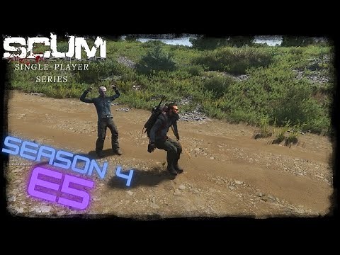 SCUM 0.95v-Single-Player-Series. Season 4 Episode 5. Getting Loot.