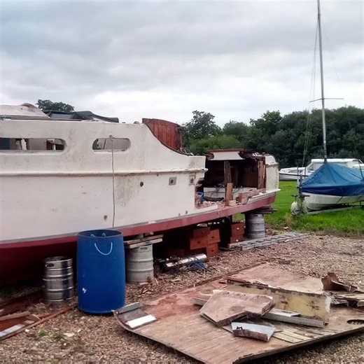 Boat Demolition & Disposal - Norfolk Broads