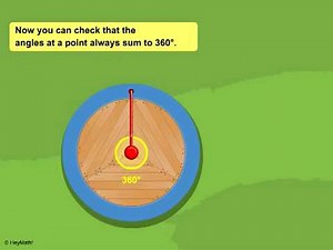 Angles around a point - Lesson by HeyMath!
