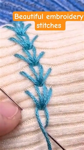 easy stitches embroidery tutorial for beginners #embroidery #embroiderydesign